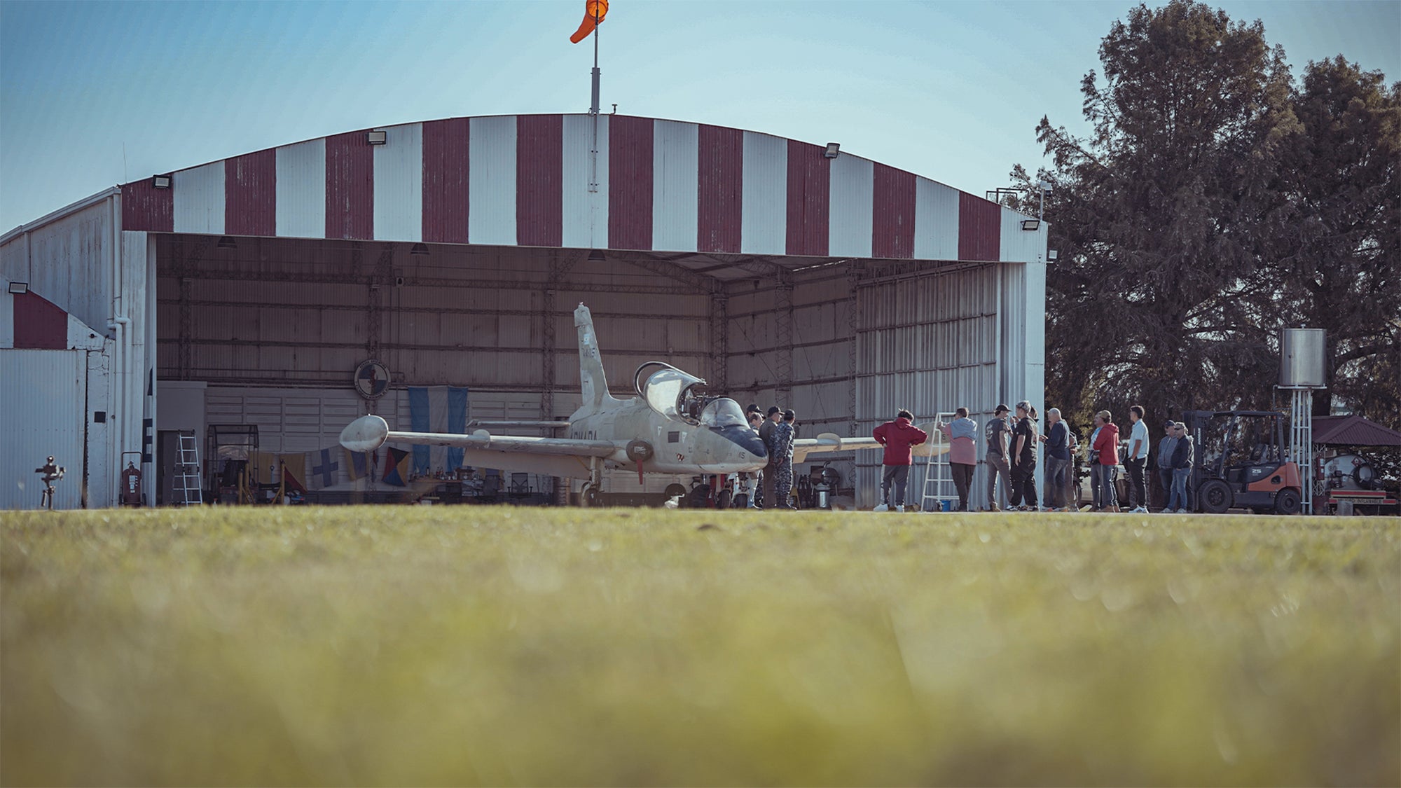 Aermacchi MB-339 en entrenamiento