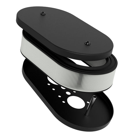 FILTRO DE AIRE LIGHT SERIES PARA CARBURADOR - OVAL BAJO