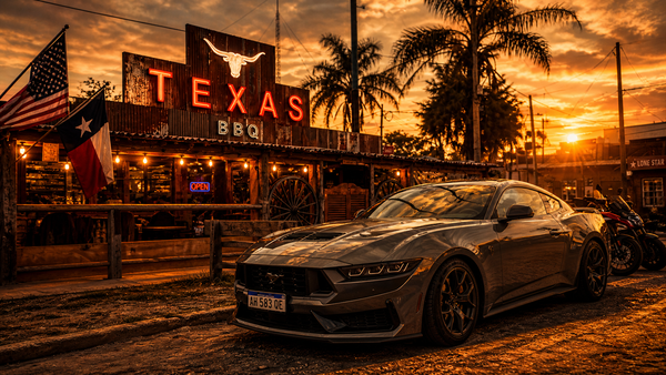 Mustang Dark Horse en Argentina: de Pacheco a una barbecue texana en Capitán Sarmiento