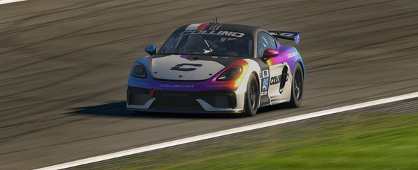 Byte.Collino clasificó por segundo año consecutivo a la 24H Series Esports, una de las ligas más prestigiosas del simracing mundial