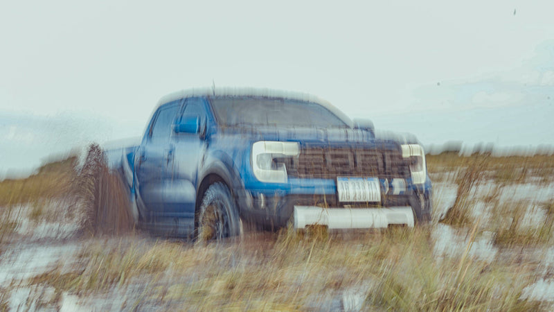 Prueba Ford Raptor en Laguna La Maravita