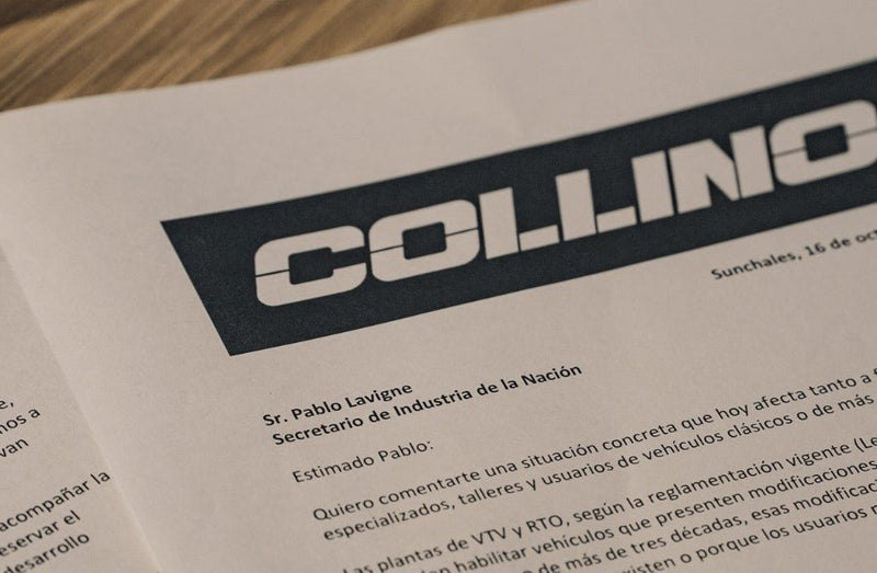 Collino propone actualizar la normativa de VTV para vehículos clásicos - collino