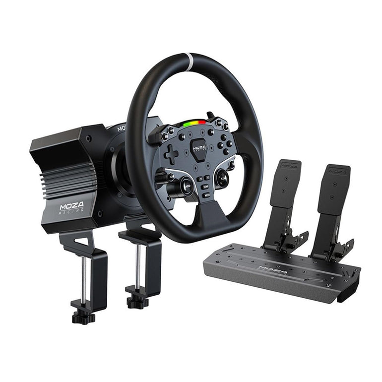 VOLANTE Y PEDALES MOZA R5 PARA SIMULADOR
