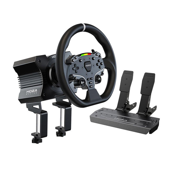 VOLANTE Y PEDALES MOZA R5 PARA SIMULADOR