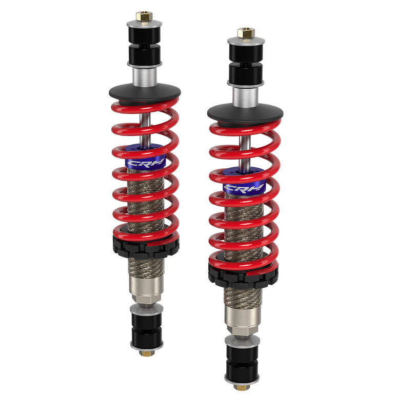 AMORTIGUADORES CON ESPIRAL FIAT 600 DELANTEROS 280-385 X 2 UN.
