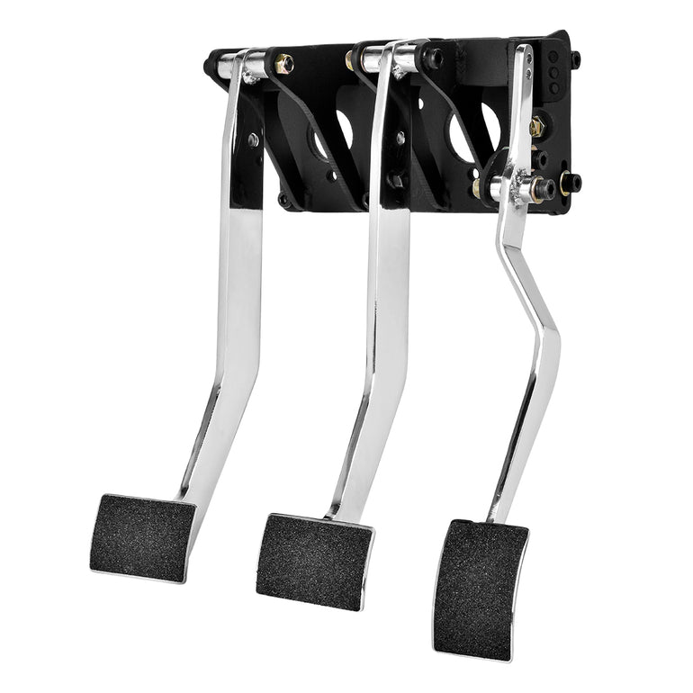 PEDALERA STREET CROMADA