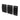 KIT DE 3 PADS NEGROS - CUBRE PEDALES DE ALUMINIO