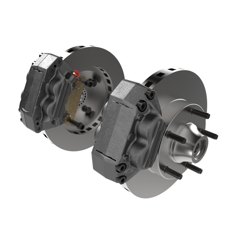 KIT FRENOS DELANTEROS FALCON - DISCOS VENTILADOS 277 MM