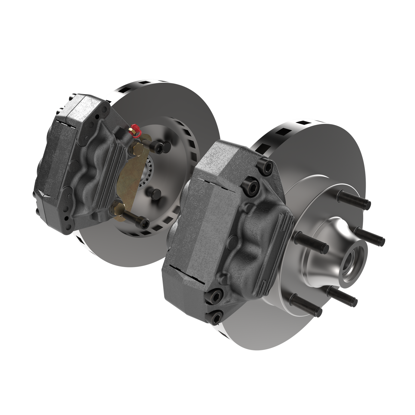 KIT FRENOS DELANTEROS FALCON - DISCOS VENTILADOS 277 MM