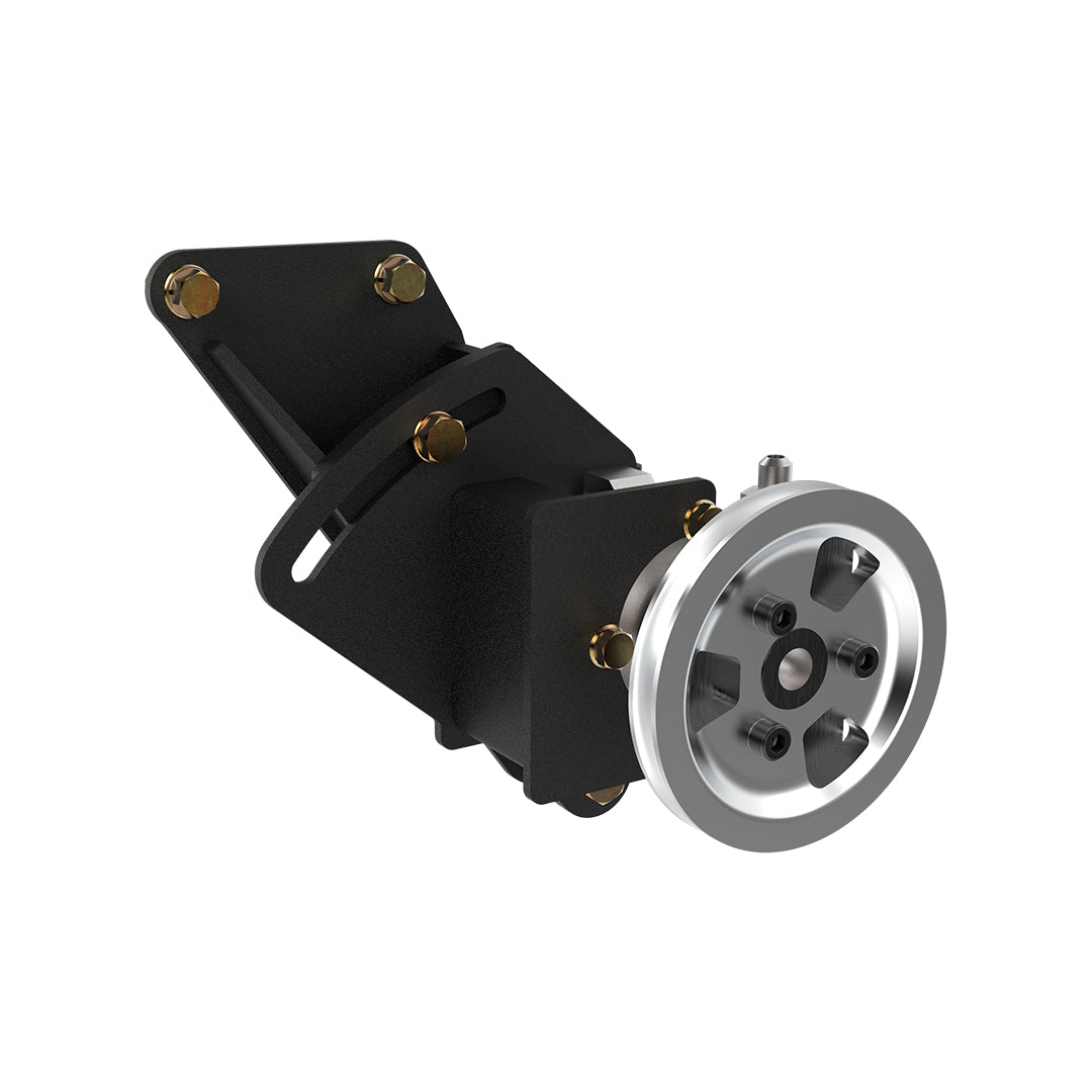 KIT BOMBA DIRECCION HIDRAULICA CON SOPORTES Y POLEA PARA FORD V8 FASE 2