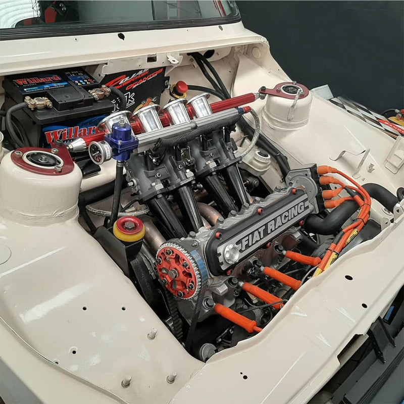 TAPA DE VALVULAS FIAT RACING - foto 2