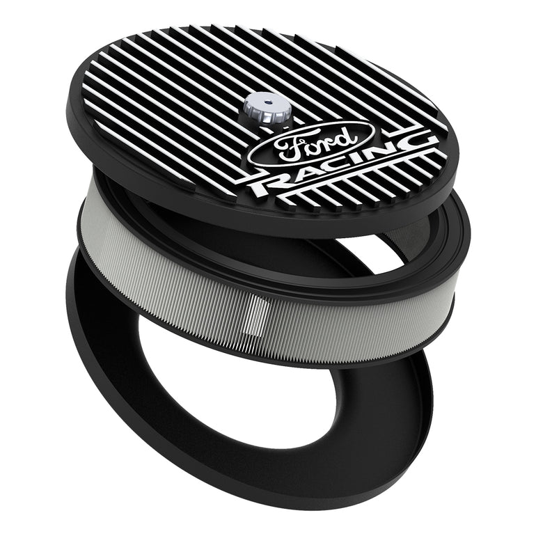 FILTRO DE AIRE CAST SERIES PARA CARBURADOR - LOGO FORD RACING