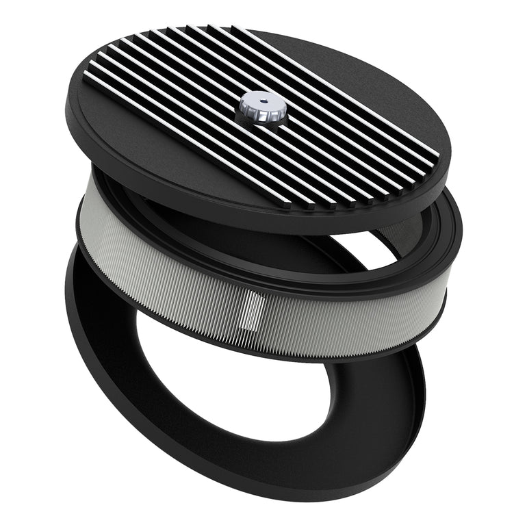 FILTRO DE AIRE CAST SERIES PARA CARBURADOR - ALETEADO