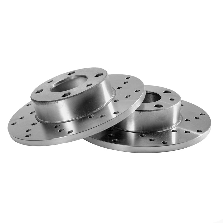 DISCOS DE FRENO FIAT 600 DELANTERO / TRASERO X 2 UN.