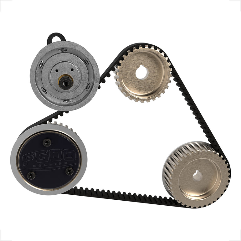 KIT POLEAS DENTADAS FIAT 600 - CIGUEÑAL + BOMBA DE AGUA + ALTERNADOR