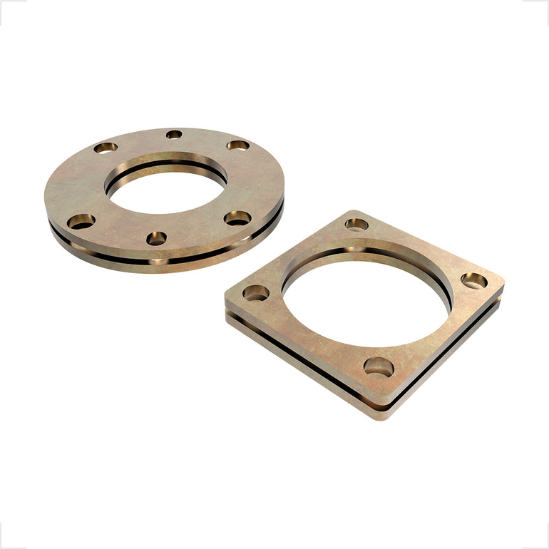 PLACAS PARA ADAPTAR FRENOS A CAMPANA FIAT 600 A PALIERES COLLINO