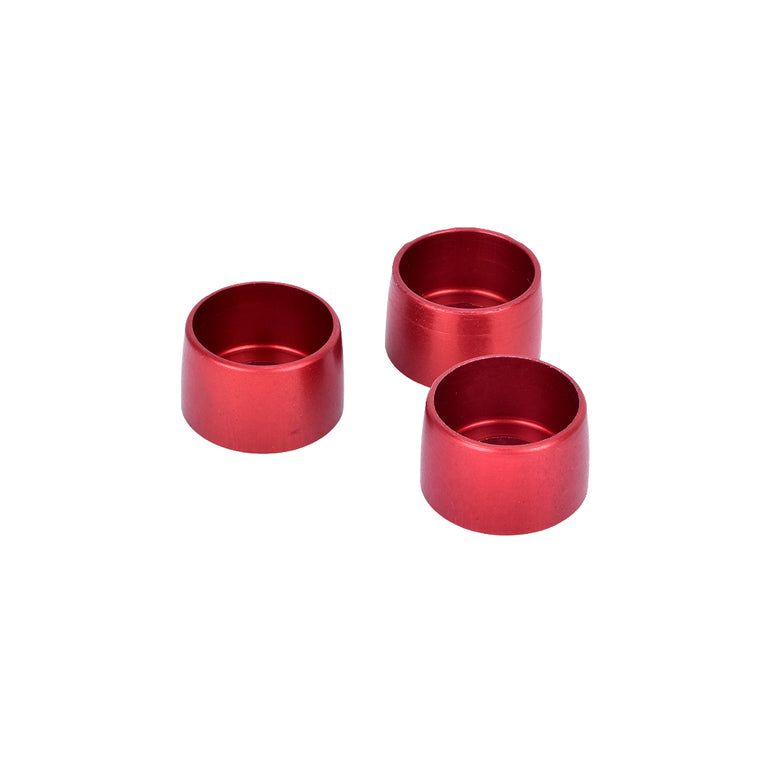 KIT DE 3 BUJES DE ALUMINIO + TORNILLOS DE 8 MM
