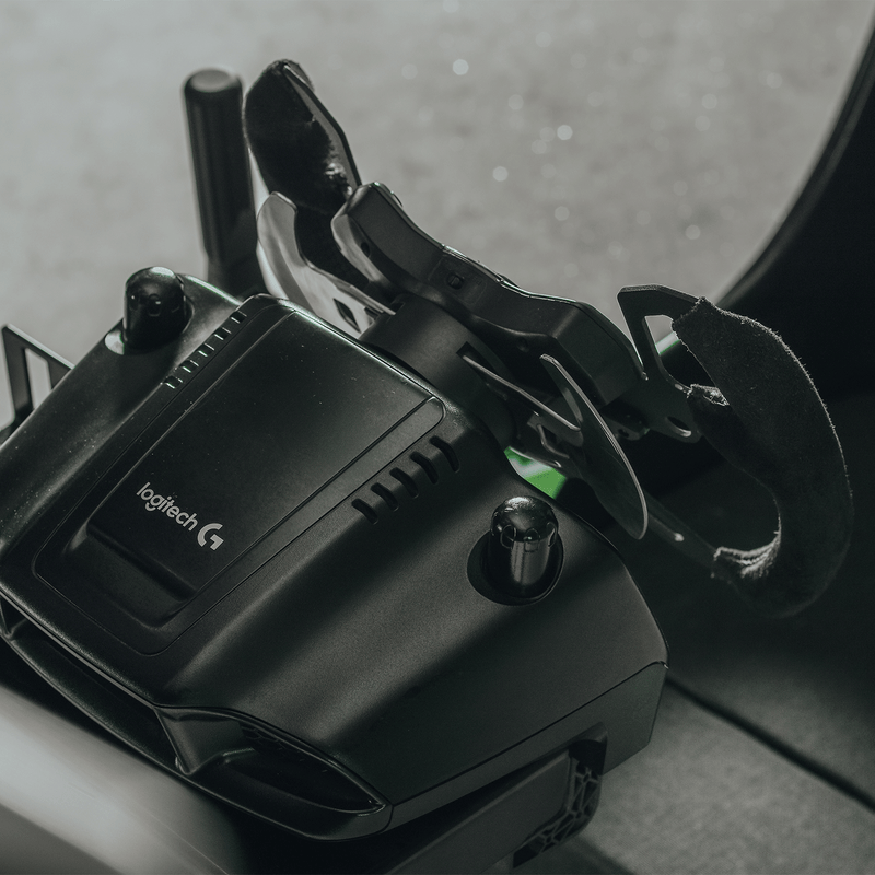VOLANTE TAPIZADO - MOD PARA LOGITECH G29 - G923 - foto 2