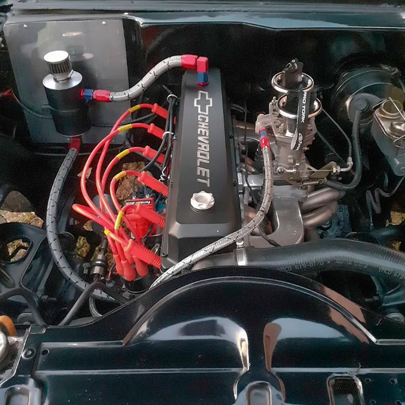 TAPA DE VALVULAS PARA CHEVROLET CON CUNA - foto 6