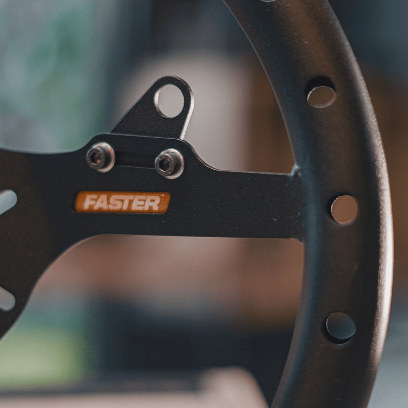 VOLANTE FASTER T1 350 PERFORADO - foto 2