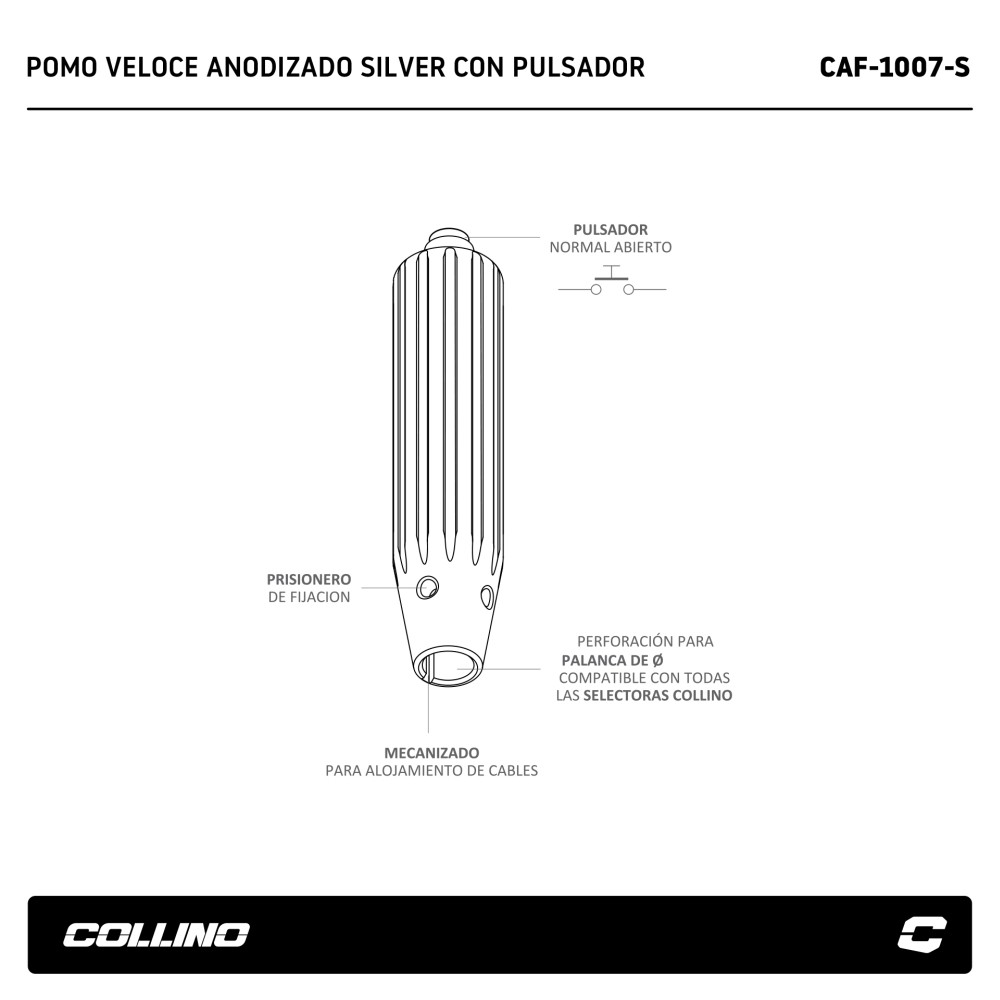 pomo-veloce-anodizado-silver-con-pulsador-caf-1007-s