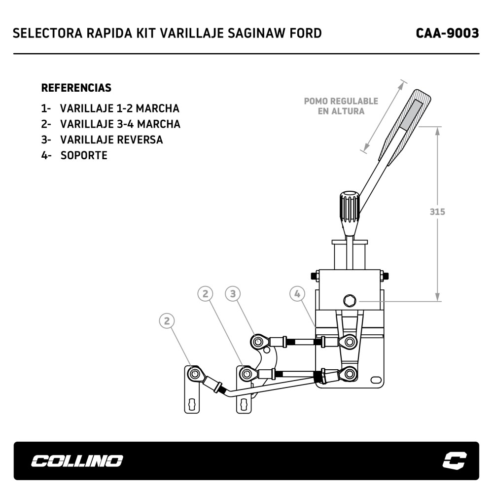 selectora-rapida-curva-kit-saginaw-ford-caa-9003